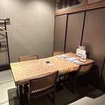 鰻う おか冨士 - 個室です