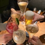 羊と小料理 meme - 乾杯