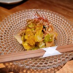 羊と小料理 meme - 筍とキャベツのナムル