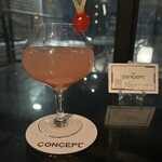コンセプト - ピンクグレープのフレッシュカクテル
