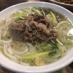 キッチン あずま - あっさりスープの牛ビーフン