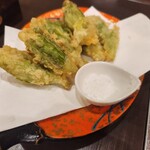 食家あさくさ - ふきのとうの天ぷら