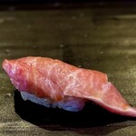 小判寿司 - 本鮪トロ（塩竈）130キロ、12日目、脂のり最高ლ(´ڡ`ლ)