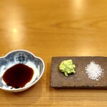 小判寿司 - 山葵・塩・醤油