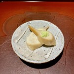 馳走 啐啄一十  - ④本ミル貝の肝 炭火焼き