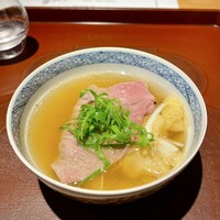 馳走 啐啄一十  - ⑨高森和牛の出汁しゃぶお椀
                　昆布、鰹、いりこ、あご出汁