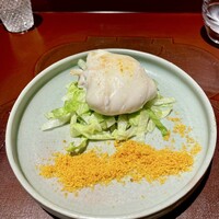 馳走 啐啄一十  - ⑧白子の炭焼きと自家製のからすみ