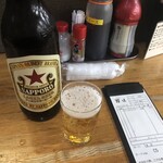 百味 - 赤星・大瓶（たったの￥550なのよ）