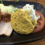百味 - ポテサラに粒マスタード