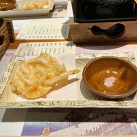 別邸 きときと - 白海老かき揚げ