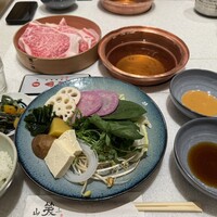 しゃぶしゃぶ 山笑ふ 銀座店 - 