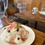 エーケーラボ - 色々なベリーのかき氷　¥1650