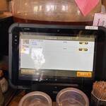 大磯大衆食堂 えびや - タブレット端末でオーダー