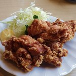 Takara Udon - から揚げ定食