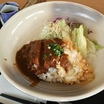 豊浜サービスエリア(上り) レストラン 千登世 - あいのり丼≪2014年7月≫　１０００円ぐらいだったかな