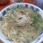 元祖ラーメン長浜家 - 化粧して