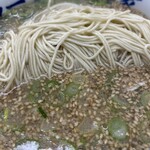 元祖ラーメン長浜家 - カタイタマ投入後