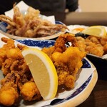 えびす - たこの唐揚げ。サクッと感もたこの弾力も楽しめました