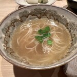 鳥しき - 白湯煮麺