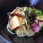 Menshokudou Tomato - 麺食道 とまと 汁なしラーメン ￥550円