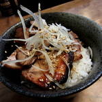 らーめん いのうえ - チャーシュー丼　￥250円