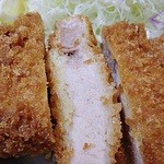 とんかつ恵比寿 - 上ロースかつアップですｗ