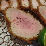 とんかつ マンジェ - 特上ヘレカツ