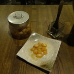 Ghar - 玉葱のアチャール？（サービス品）