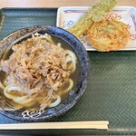 はなまるうどん - 料理写真:牛肉うどん