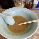 ラーメンショップ 椿 - 完食