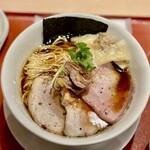 麦と麺助 - 特製 蔵出し醤油そば 1650円