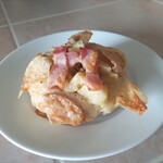 しんのすけベーグル - ガーリックポテト　280円　ボリューム満点！