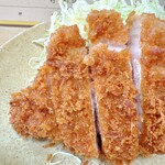 幸楽 - ロースかつ (どアップ)
