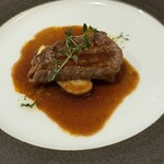 びいどろ - 葡萄牛ロースの網焼きー柔らかくて美味しい