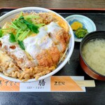 かつ亭膳 - 料理写真:ランチ カツ丼(ロース) 1100円