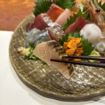 魚料理専門 魚魚一 - 刺身の盛り合わせ
      遠州灘、浜名湖の地魚