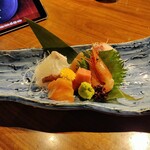 和酒と和談 かこみ料理 醍庵 - 刺身盛り合せ