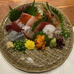 魚料理専門 魚魚一 - 刺身の盛り合わせ
      遠州灘、浜名湖の地魚