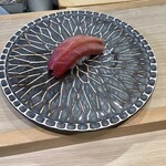 立ち食い寿司 極 - 中トロです。