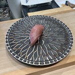 立ち食い寿司 極 - メジマグロです。