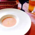 アルベロ - 人参の冷製スープ
