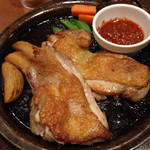 ガスト - 若鶏のグリル（ガーリックソース）599円