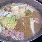yakinikuandoshabushabumatsusaka - スープはそばつゆ