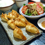 黄楊座 - 揚げ餃子セット