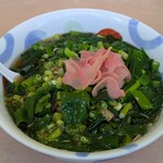 手打ちラーメン 金龍 - 博多ネギらーめん　950円
