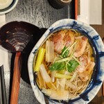 信州そば処 そじ坊 - 鴨はちょっと火が通りすぎかな…