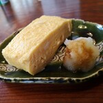 うなぎ 量深 - オープニングは玉子焼き。軽やかなスタート