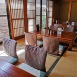 うなぎ 量深 - 座敷席