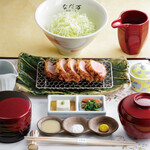 京都南座 なだ万 とんかつ - 料理写真:国産銘柄豚-ヒレかつ膳