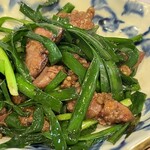 ここのつ - ☑️元祖レバーニラ炒め定食¥990！
      　※ご飯、味噌汁、小鉢、漬物付